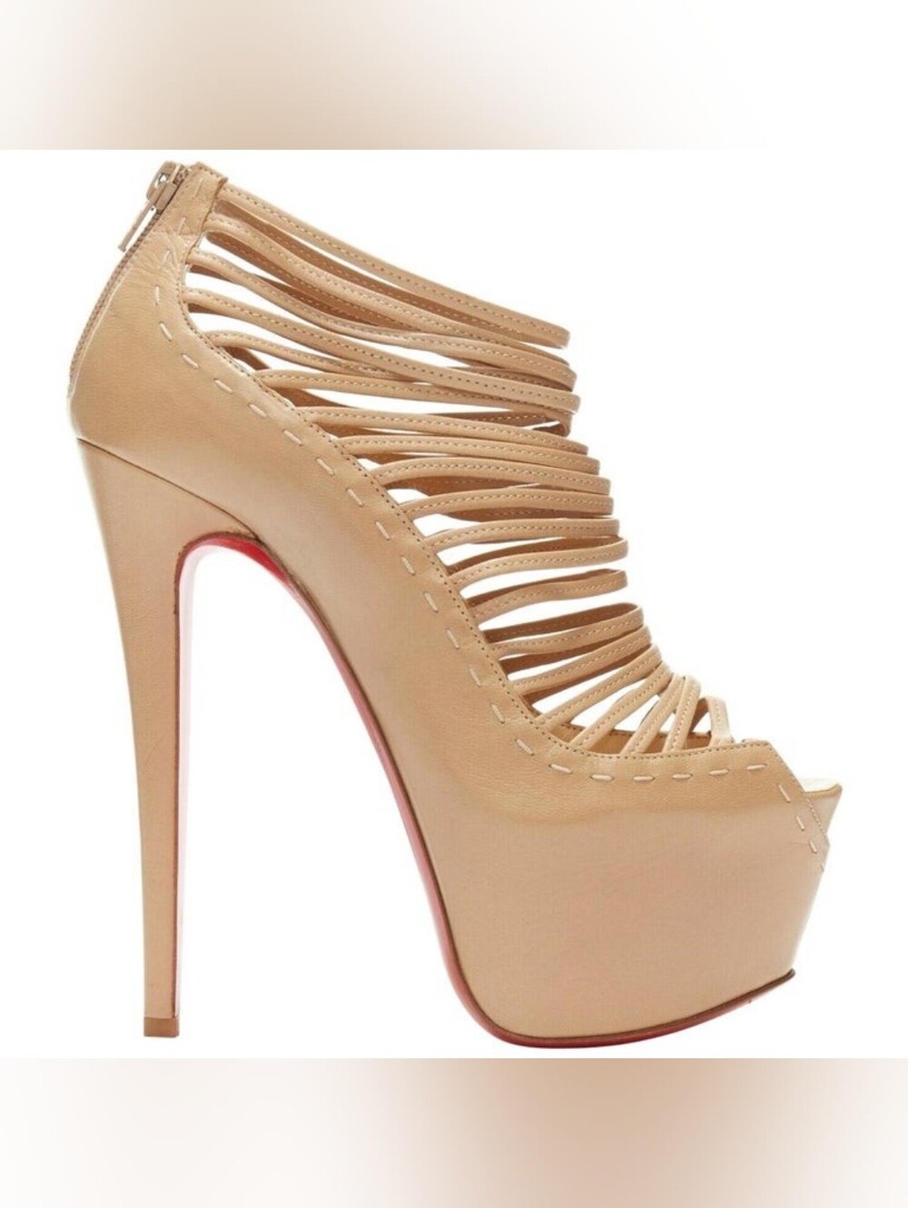 CHRISTIAN LOUBOUTIN Zoulou 160 Platform Heels 36.5 - Picture 3 of 16